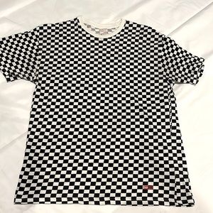 Hanes | Checkered T-Shirt | M Men’s